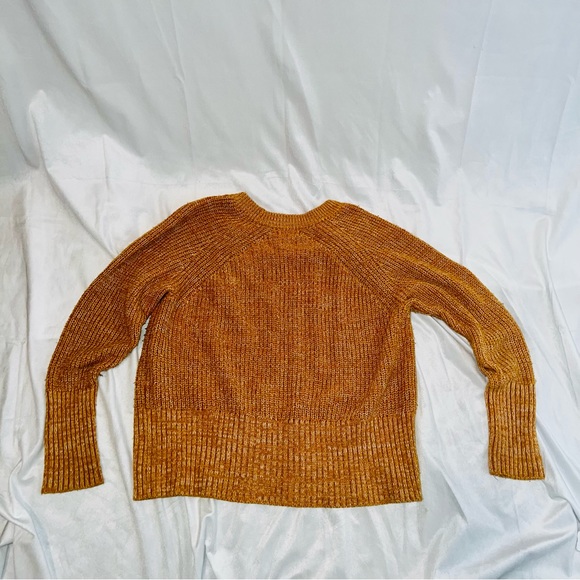 Universal Thread Target Crewneck Sweater Raglan Sleeve Mustard Yellow Women’s XL - Picture 5 of 8